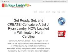 Tablet Screenshot of jryanlandry.com